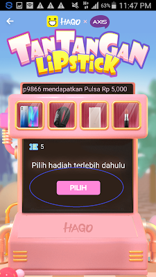 cara mendapatkan pulsa gratis dari aplikasi Hago Android