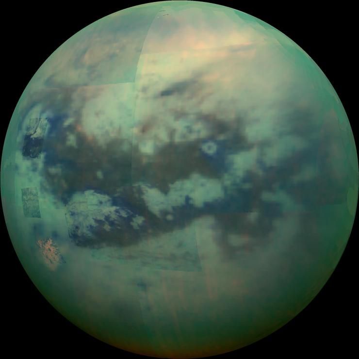 Cassini found very deep liquid lake on Saturn's moon "Titan"