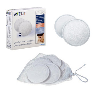 Avent Breast Pads, Washable - 6 pads