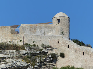 La citadelle de Bonifacio et les remparts La citadelle de Bonifacio et les remparts