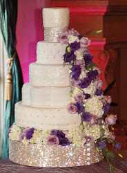 cakes cake violet themed crystal pastries jennifer country vreeke lopez stand spanish creative purple display gorgeous visit hills club created