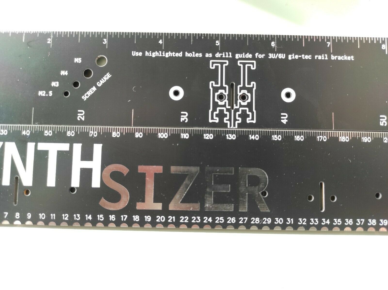 MATRIXSYNTH: 'SynthSizer' Synth DIY Ruler