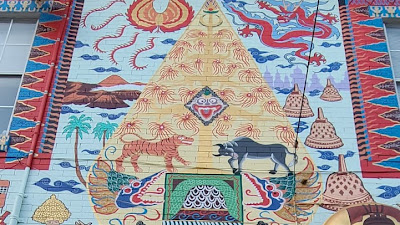 Pertama Kali, Mural Diaspora Indonesia di Philadelphia