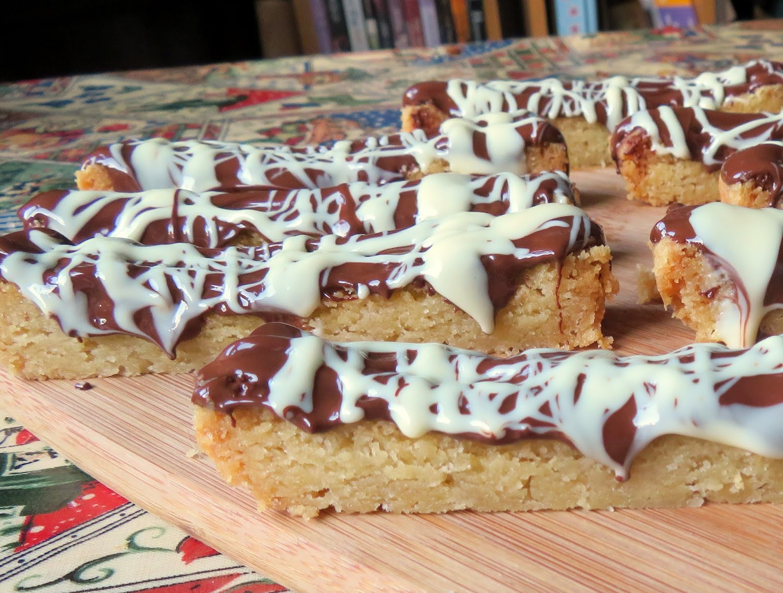 Mint Chocolate Shortbread Fingers | The English Kitchen