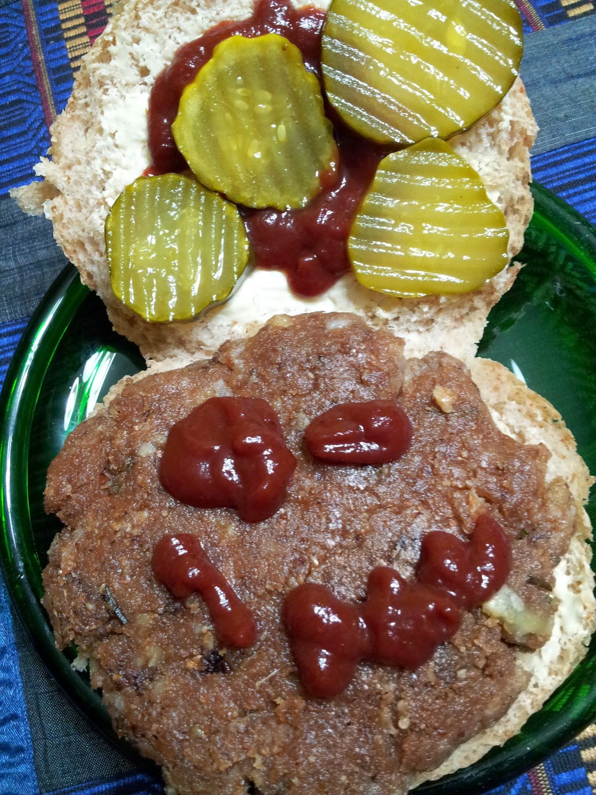 Mushroom-Walnut Burger Recipe (Egg-free, Dairy-free)