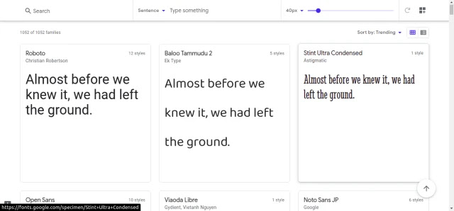 Choose any font face Step_2