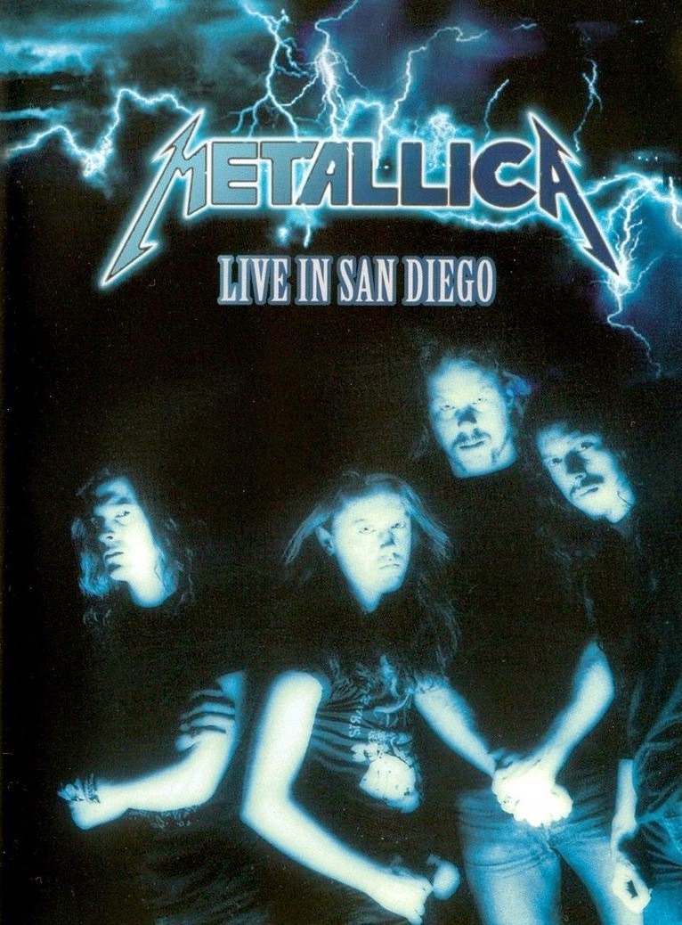 colecionarock Especial CD/DVD Metallica Live In San Diego (ao vivo)