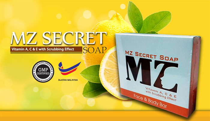 MZ Secret Soap Sabun Vitamin A C  E