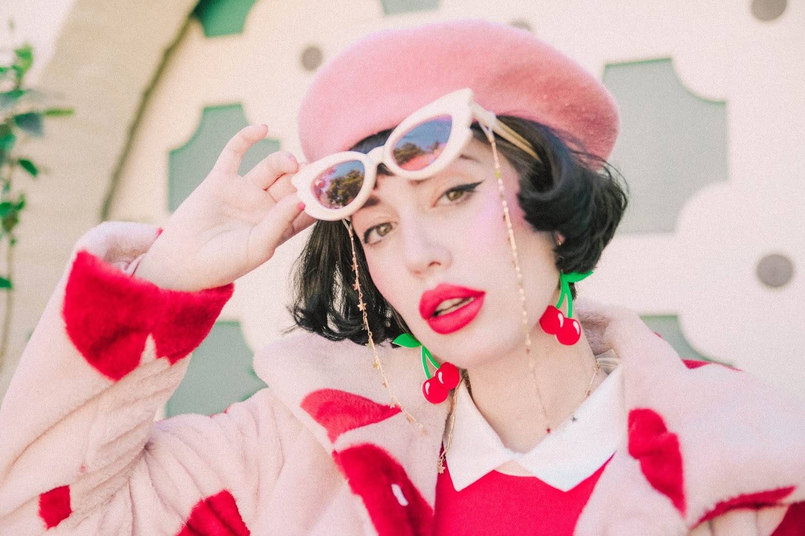 Red Dots - A Fashion Nerd, A Colorful Fashion Blogger in Los Angeles