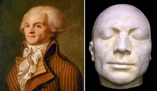 Maximilien Robespierre (1758-1794) – cause of death - execution by beheading