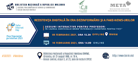 Sesiuni interactive în contextul Zilei Siguranței pe Internet 2021