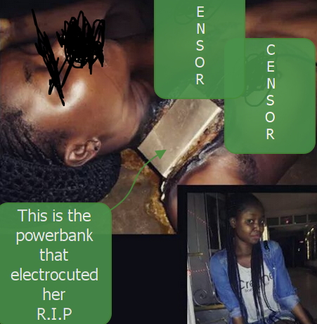 Photos: Ghanaian Girl Killed By Electrocution While Using Cell Phone