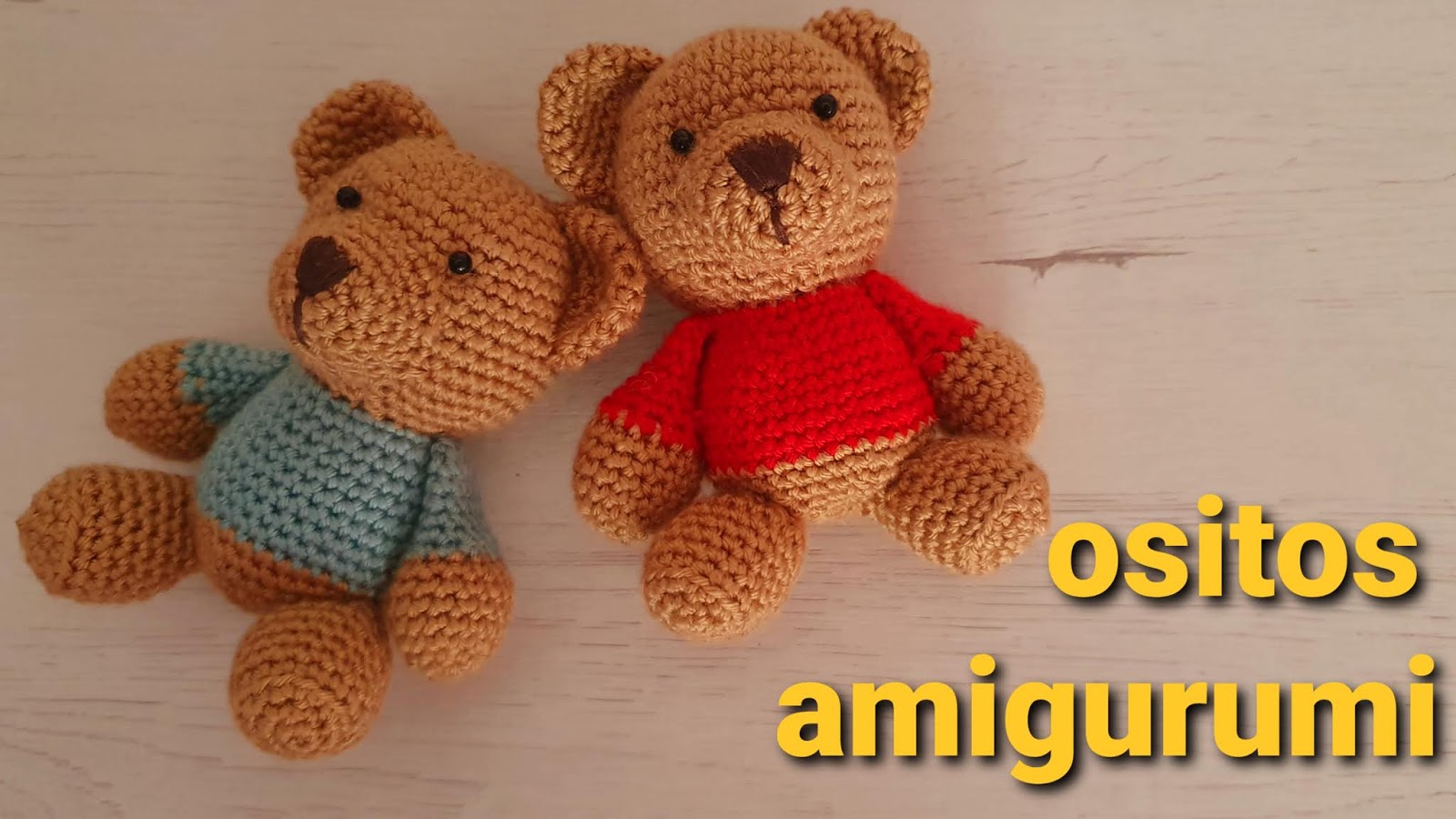ositos amigurumi