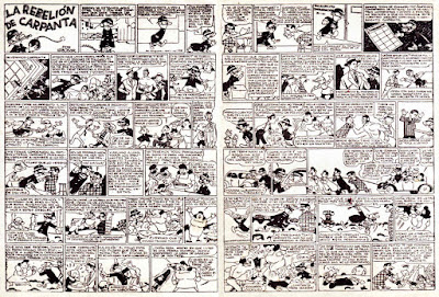 La rebelión de Carpanta, Almanaque Pulgarcito 1948