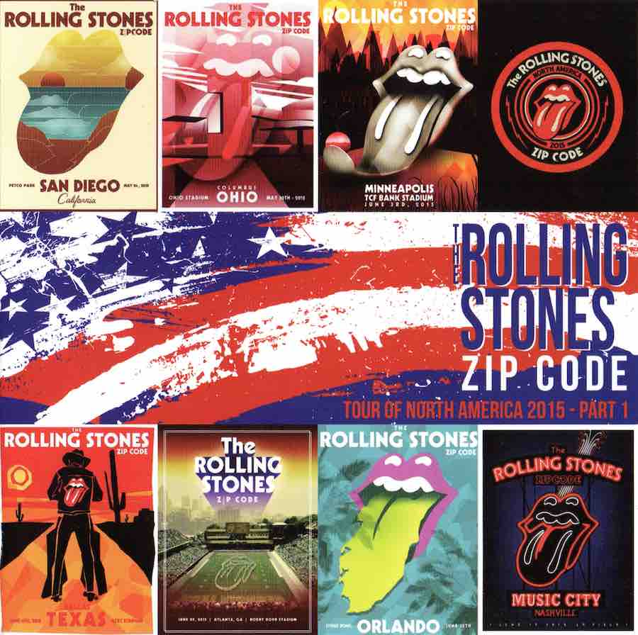 bootleg addiction Rolling Stones Zip Code Tour Of North America 2015