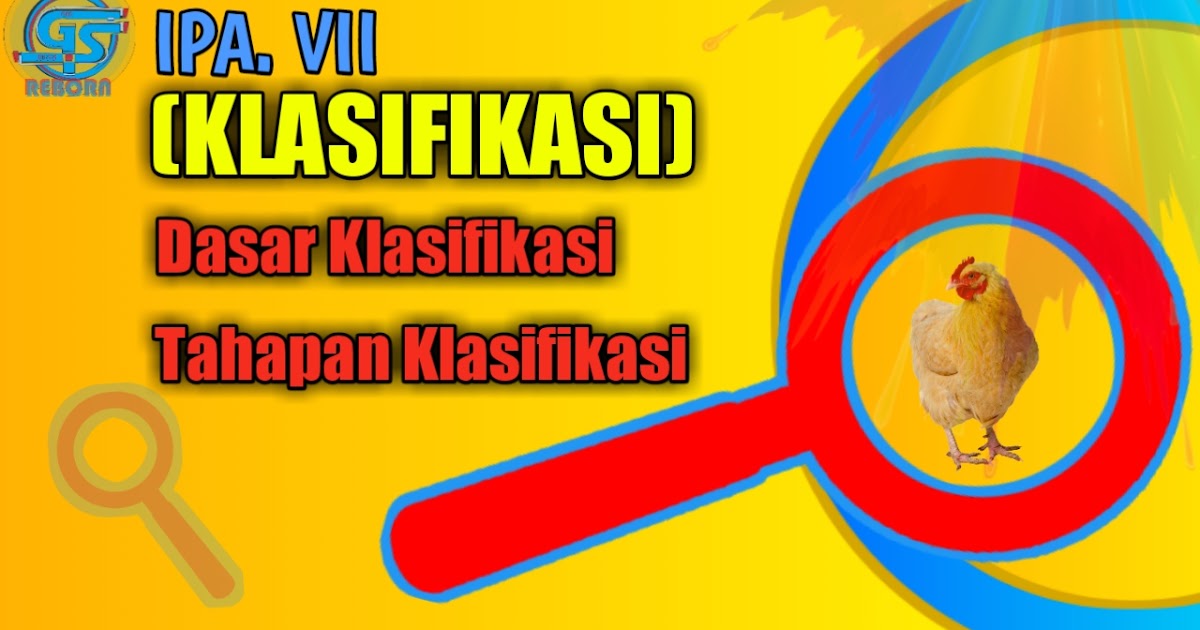 DasarDasar Klasifikasi dan TahapanTahapan Klasifikasi