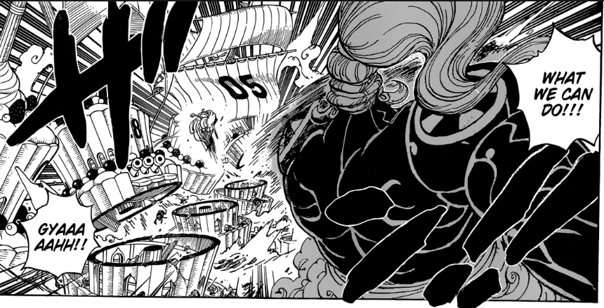 One Piece Manga 8 Big Mom Deadly Transformation Mink Tribe Su Long Form Weaknesses Revealed