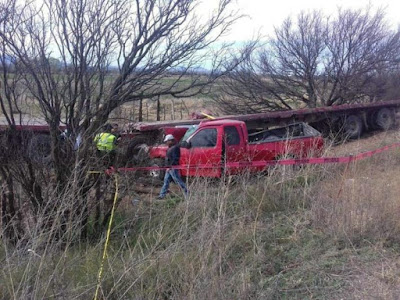 Mueren 3 hermanitos en accidente automovilístico, en el tramo Esqueda- Nacozari; los llevaban a la escuela