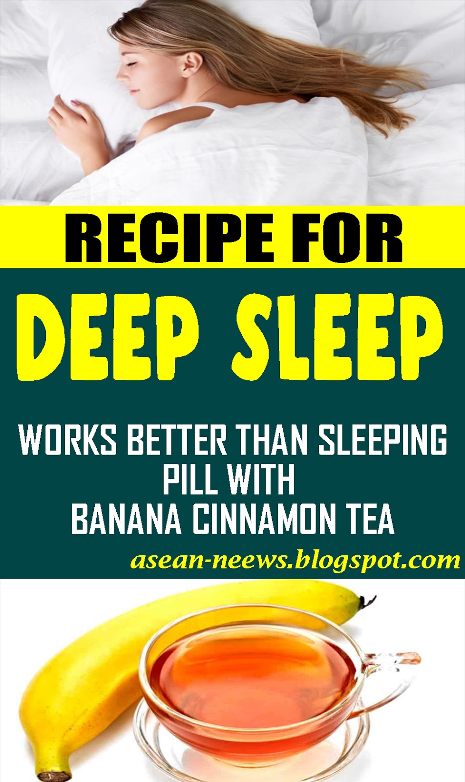 Banana Cinnamon Tea A Natural Way To Help You Fall Asleep No More