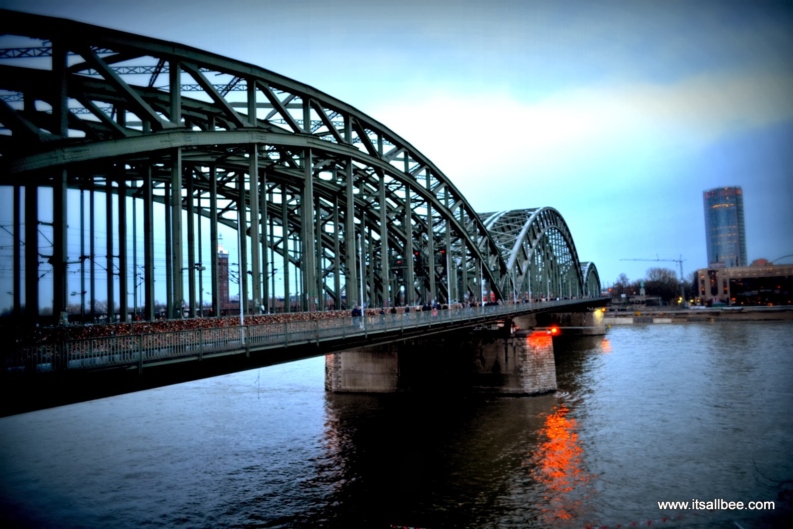 Cologne's Love Locks Bridge | Love Locks On Hohenzollern Bridge In Cologne Germany