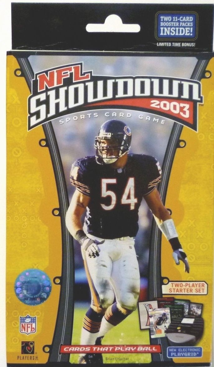 A Pack To Be Named Later 2003 NFL Showdown Sports Card Game