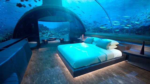 The World?s First Underwater Villa Conrad Maldives Rangali Island
