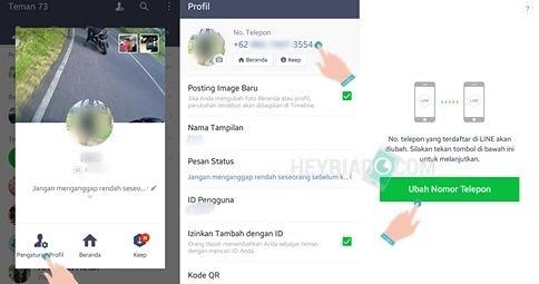 Cara Mengganti Nomor Telepon Line Tanpa Hapus Akun Tips Tutorial Android Cara Mengganti Nomor Telepon Line Tanpa Hapus Akun Tips Tutorial Android