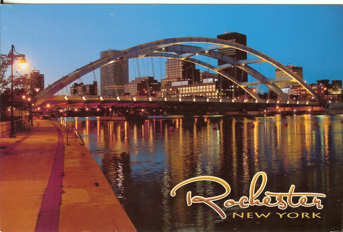 Postcards from States Rochester New York