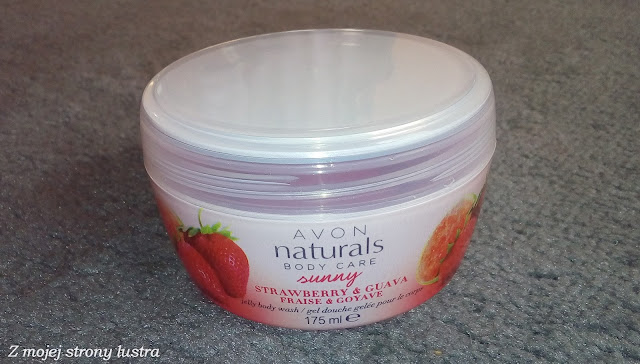 Galaretka pod prysznic Avon naturals truskawka i guawa