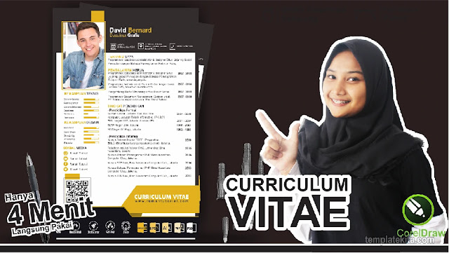 Download Contoh Curriculum Vitae CDR Coreldraw Download Contoh Curriculum Vitae CDR Coreldraw
