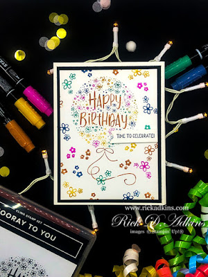 Today I have a Simple Birthday Card for you using the Hooray to You Stamp Set from Stampin' Up! Click here to learn more