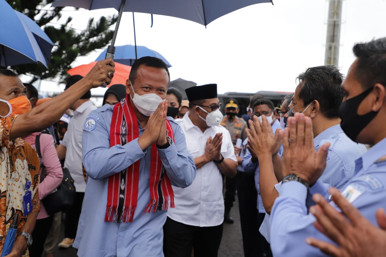 Menteri Edhy Lepas Ekspor 2,2 Ton Tuna ke Jepang