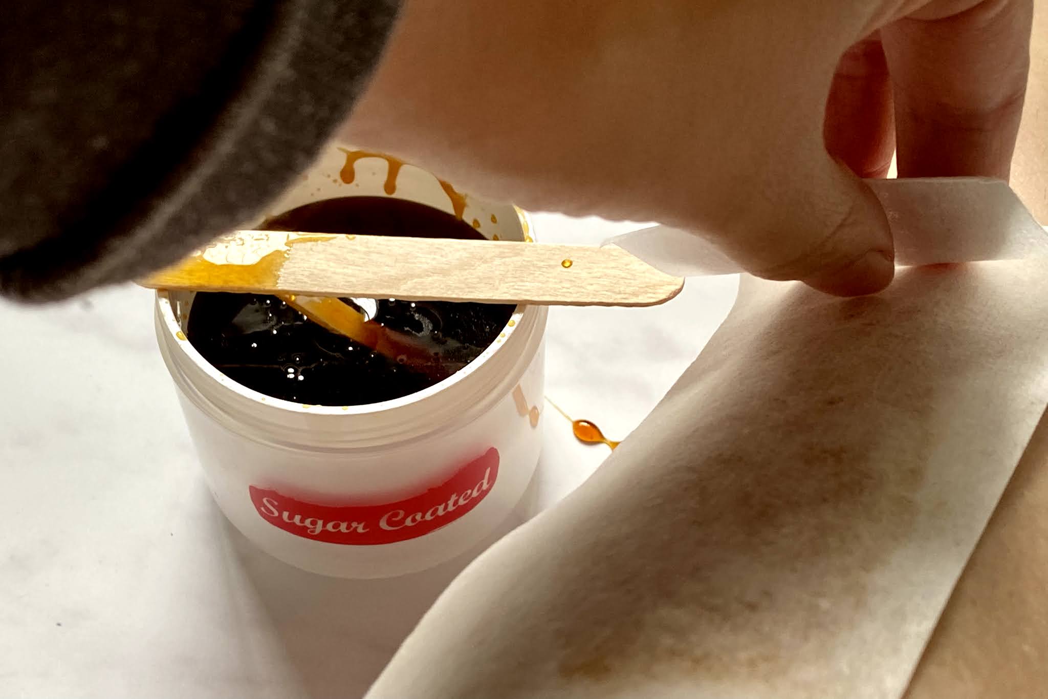 Review & Giveaway Sugar Coated Vegan Home Sugar Waxing Kits Counting