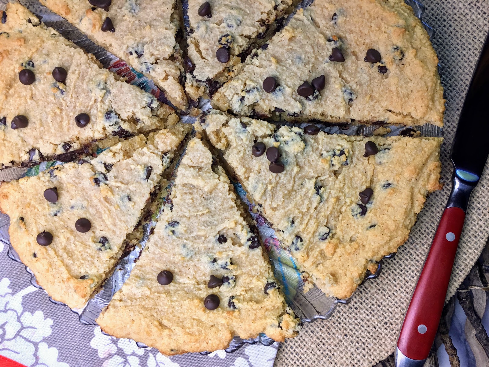 Food Fitness by Paige Sour Cream Chocolate Chip Scones