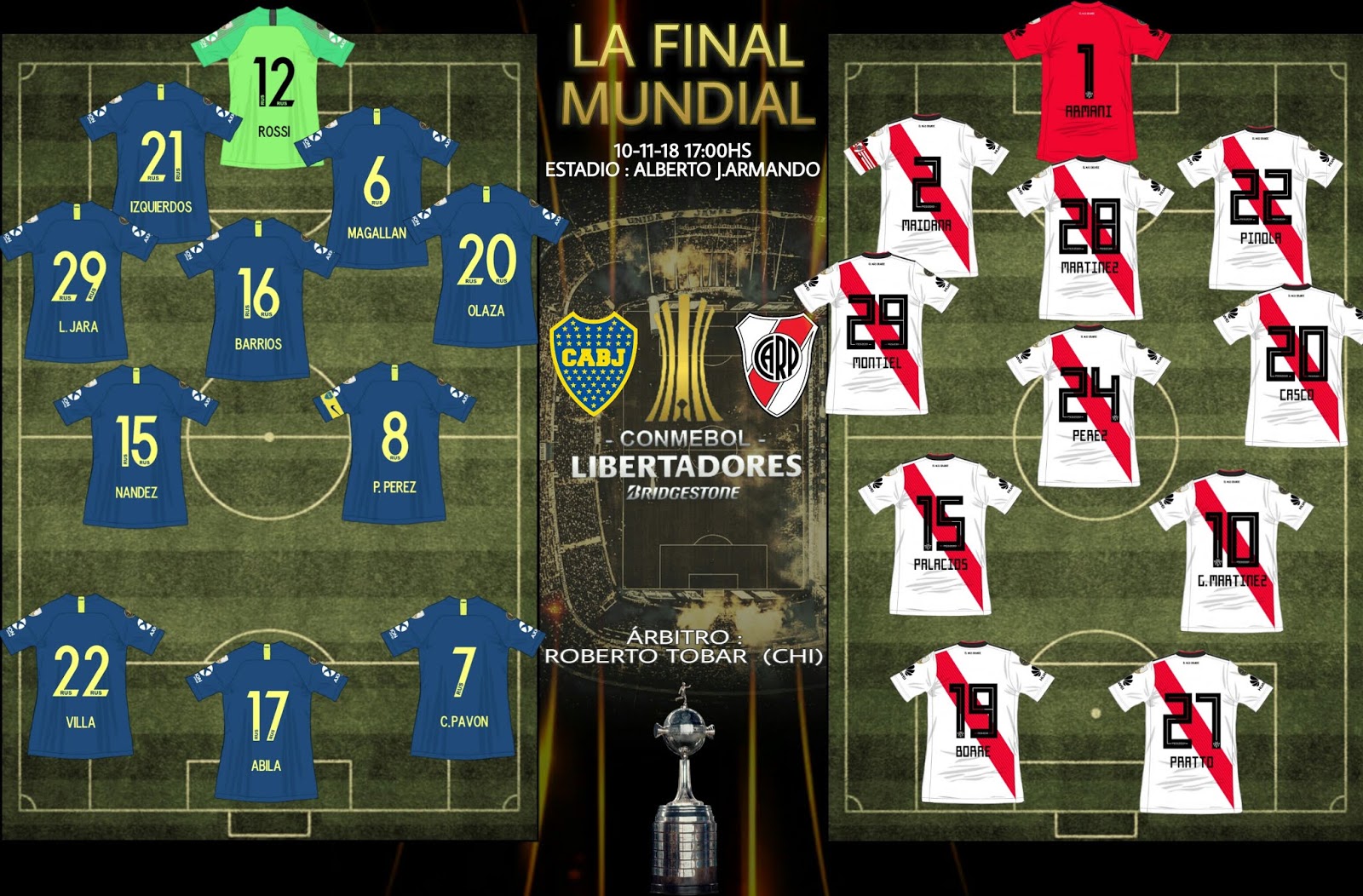 CasaKits Mundial Copa Libertadores 2018 (los 4 mejores)