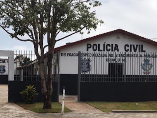 Delegacia de Uruaçu — Foto: Divulgação/Polícia Civil