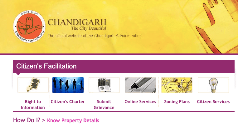 Chandigarh Land Records, Know Property Details of Chandigarh Online