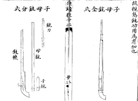 Ming Chinese Breechloading Arquebus with Bayonet