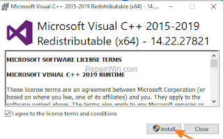 Microsoft Visual C++ 2005 - 2019 Redistributable