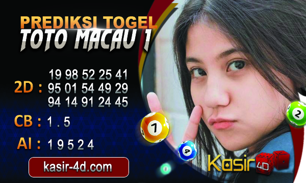 PREDIKSI TOGEL TOTO MACAU 1 24 AGUSTUS 2020 Prediksi