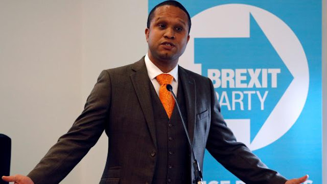 BREXIT PARTIES FORCED TO FIELD NON-WHITE CANDIDATES BECAUSE OF HIGH LEVELS OF ANTI-WHITE RACISM