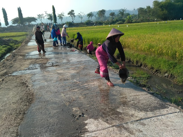 Impian Warga Jimbung Terwujud Berkat Satgas TMMD Reg 105 Kodim Klaten