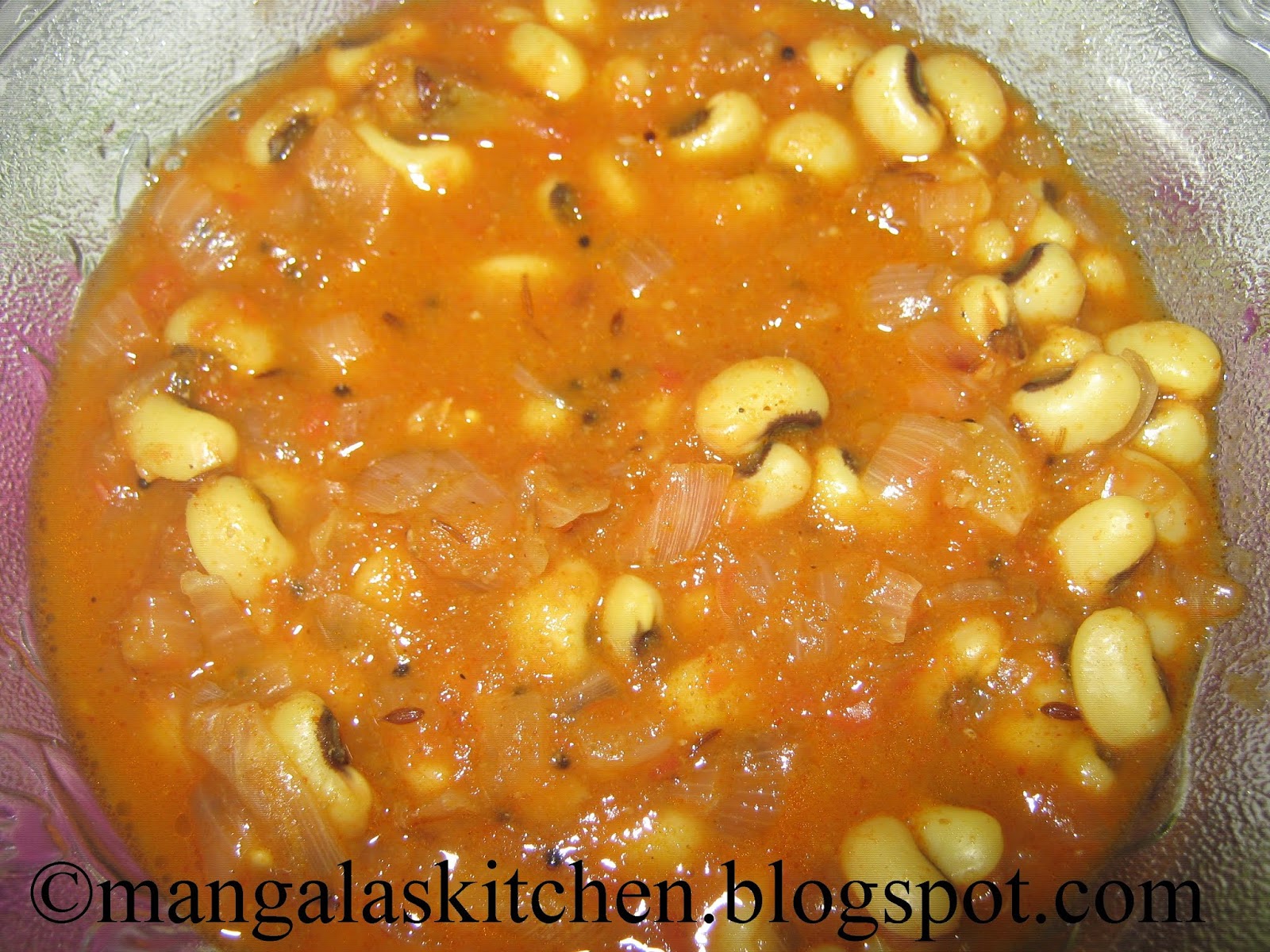 Chettinad Karamani Masala Black eyed Pea Gravy Dried Karamani Gravy