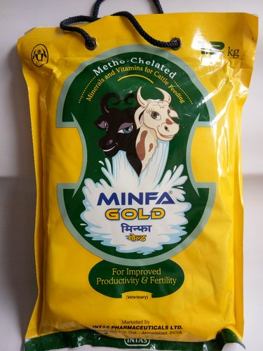 Intas Animal Health Products: Minfa Gold Vitamin Supplement , 6kg,  30kg | Intas Animal Health