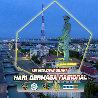 poster hari dermaga nasional psd  - kanalmu