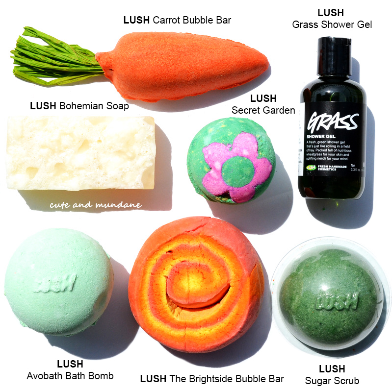 Cute and Mundane: LUSH Spring Tin review + photos (2013)