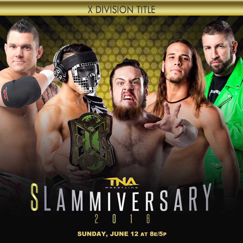 TRIPLE THREAT CLE TNA Slammiversary 2016 Results Slammiversary