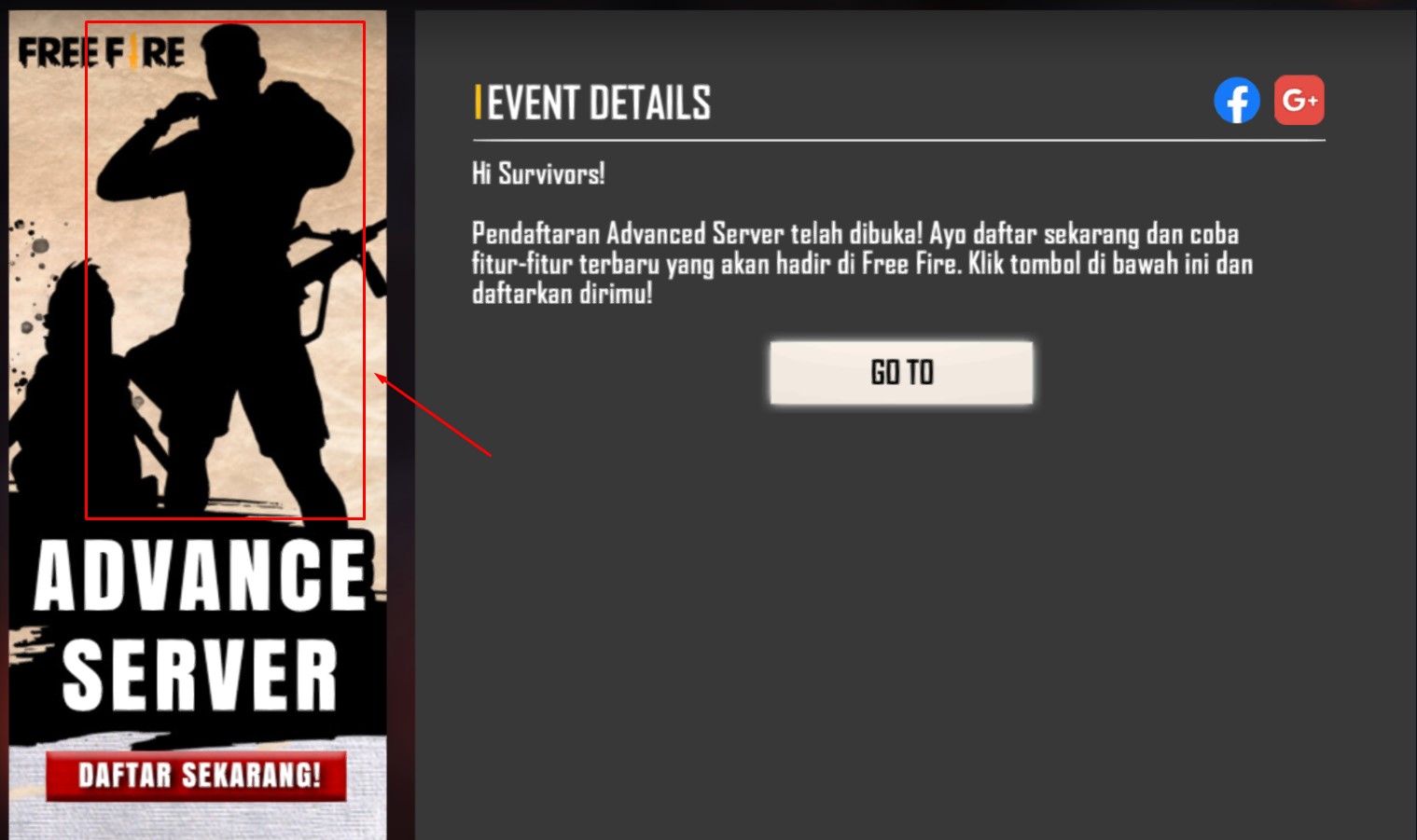 Bocoran Karakter Terbaru Lucas Free Fire Advance Server