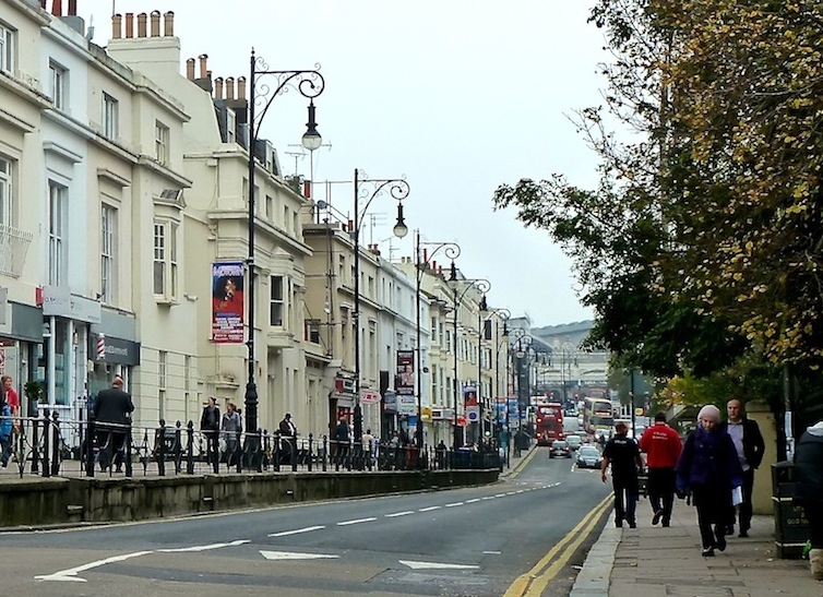 Brighton Bits Queen's Road then & now