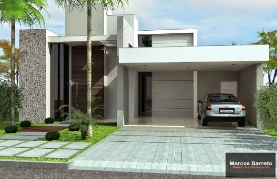 desain rumah minimalis dengan atap dak beton